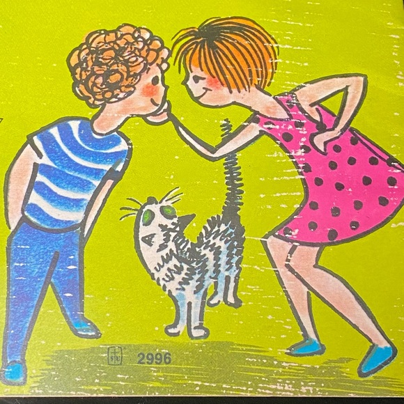 Vintage Annie Vallotton The Lost Sheep Caroline and Peter stories 70’s Paperback - Picture 10 of 15